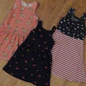 Fun casual little girls dresses mixed brands